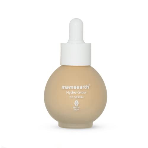 Mamaearth Hydra-Glow CC Serum with Vitamin C & Hyaluronic Acid – 01 Vanilla – 30 ml