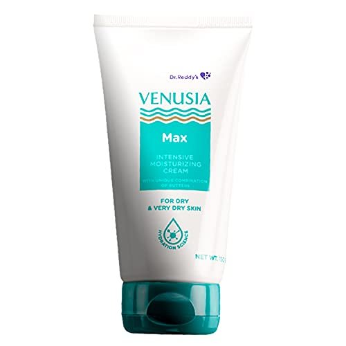 Venusia Max Intensive Moisturizing Cream For Dry Skin To Very Dry Skin, 150 g