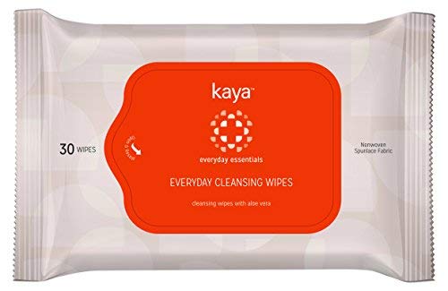 Kaya Clinic Everyday Cleansing Wipes | Cleansing | Intense Hydration Wipes | All Skin Types | 30 Wipes