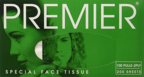 Premier Face Tissue 100 Pulls 2 Ply Box 4×1 Pack