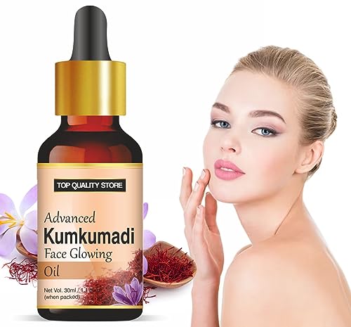 Top Quality Store 100% Pure Kumkumadi Tailam Face Oil For Glowing Skin, Reduces Pigmentation (30 ml)